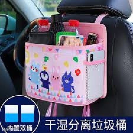 可掛式多功能雙層防水置物桶 (手牽手) 【艾保康】