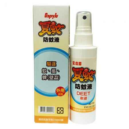 安皮露 夏蚊防蚊液60ML 含敵避12%(DEET) 驅蚊 小黑蚊 防蚊噴液 防蚊噴霧【艾保康】