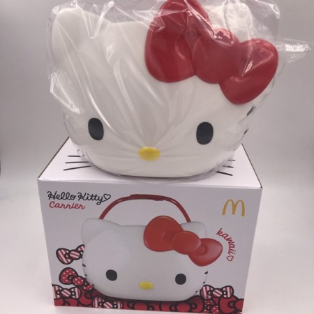 現貨  麥當勞 Hello Kitty 萬用置物籃 kitty 餐盒 提籃 泰國限定 台灣限定隨機出貨【艾保康】