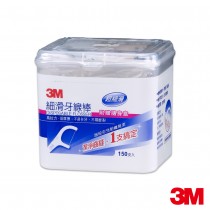 3M 細滑 牙線 單線 盒裝 150支 贈隨身盒【艾保康】