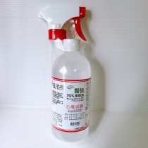 【醫強】醫療級 75％ 藥用酒精 (含噴頭) 500ml 現貨供應 派頓 生發 唐鑫 乙類成藥可參考【艾保康】